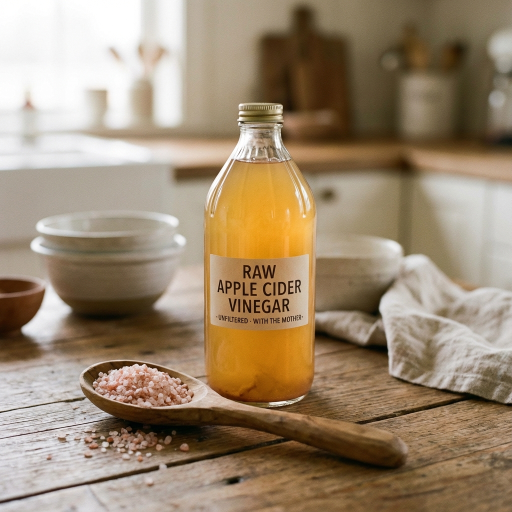 Apple Cider Vinegar & Pink Salt: The Fat-Melting Elixir