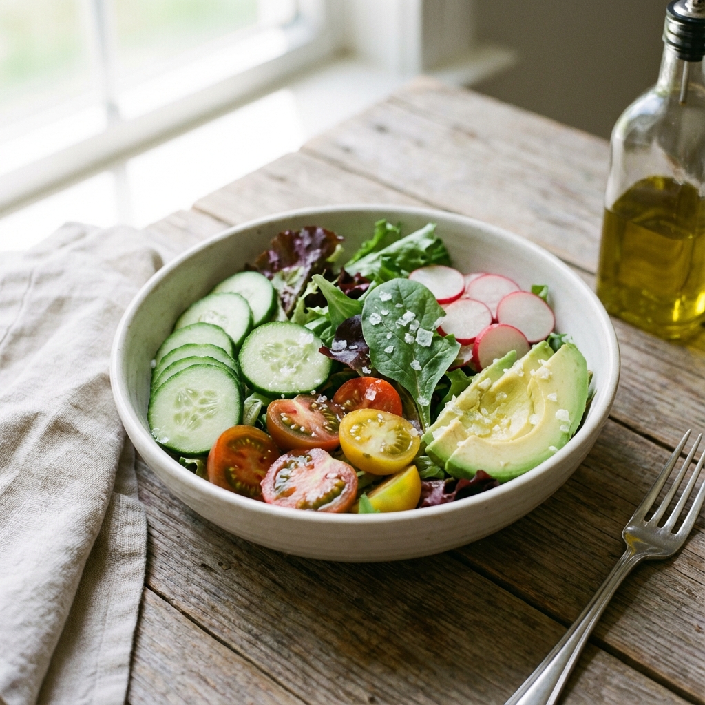Mineral-Rich Cucumber & Tomato Salad